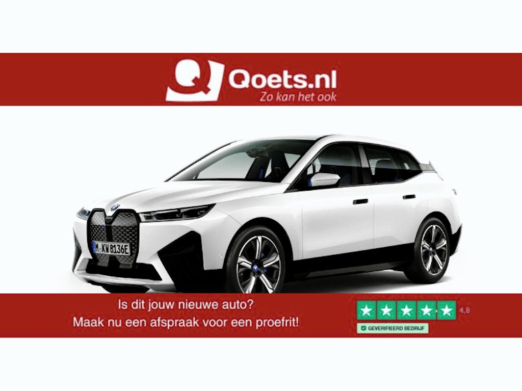 BMW iX xDrive40 Executive 77 kWh Sportpakket - Trekhaak - Driving Assistant Professional - Multifunctionele stoelen voor - BMW Laserlight - Harman Kardon - Comfort Access - Warmte Comfortpakket voor en achter -