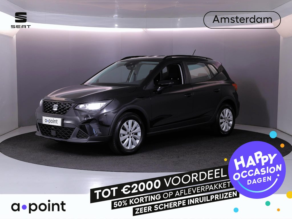 SEAT Arona 1.0 EcoTSI Style 95 pk | Verlengde garantie | Navigatie via App | Parkeersensoren achter | Autom. airco | Apple Carplay/Android Auto |