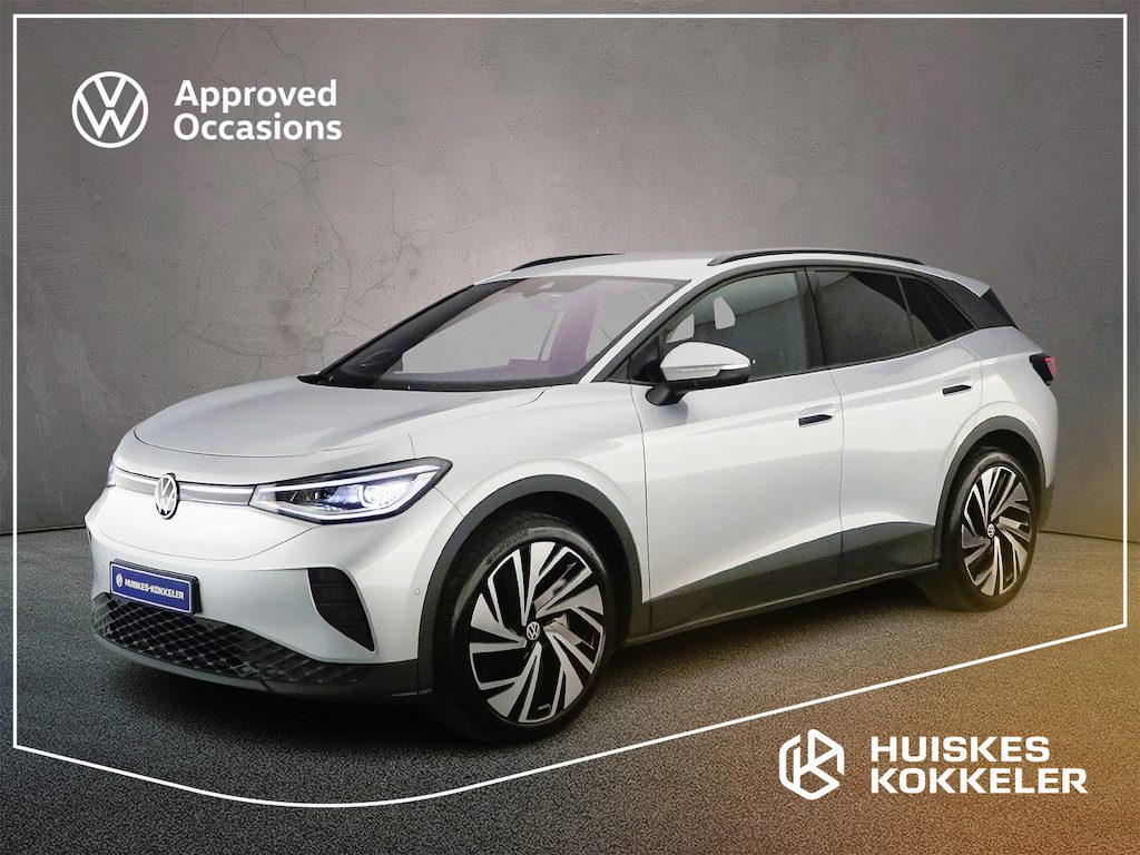 Volkswagen ID.4 Pro Limited Edition 77 kWh 286pk Automaat Warmtepomp, Trekhaak, Adaptive cruise control, Achteruitrijcamera, LED matrix koplampen, Harman Kardon audio