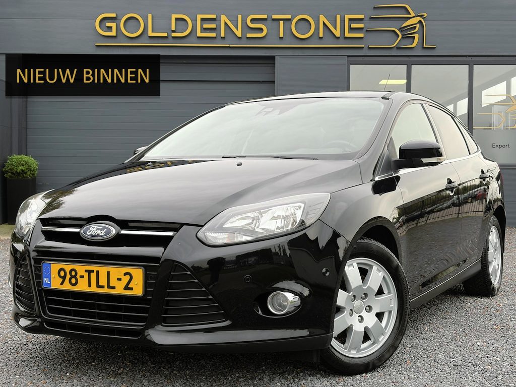 Ford Focus 1.6 EcoBoost Titanium ✓1e Eigenaar✓Navi✓Trekhaak✓Stoelverw✓Pdc V+A✓Lm velgen✓150pk✓Clima✓Cruise✓6 Bak✓N.A.P✓Apk tot 03-2027