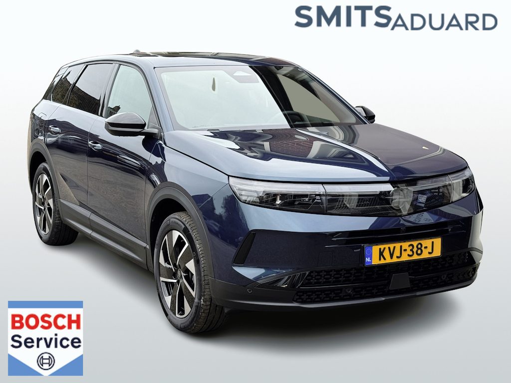 Opel Grandland 1.2 Turbo Hybrid GS Automaat, Hybride, 145 Pk, Airoc/ECC, Navigatie, Panoramadak, Elektr. Achterklep,