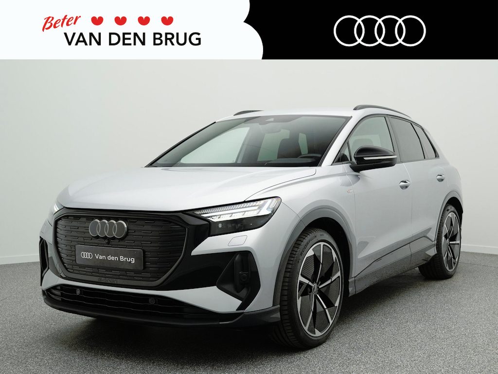 Audi Q4 e-tron S Edition 45 quattro 82 kWh 286PK | Elektr. Achterklep | Stuur & Stoelverwarming | Achteruitrijcamera | Adaptieve Cruise Control |