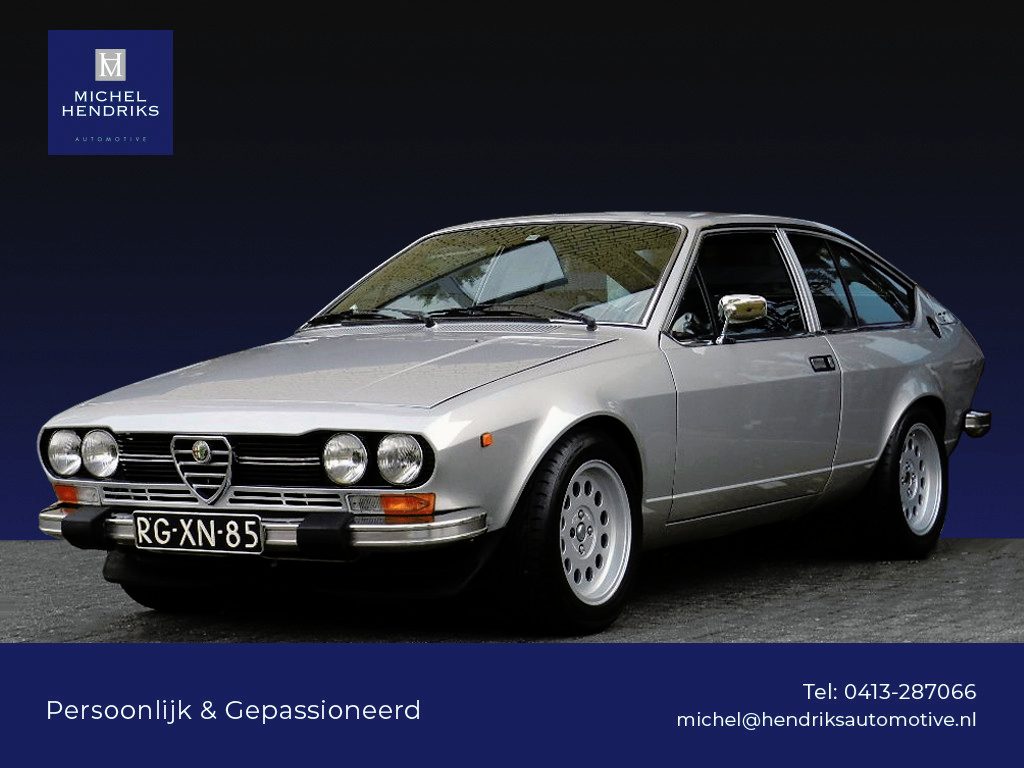 Alfa Romeo GTV 2.0 Alfetta Unieke Collector