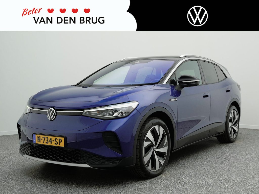 Volkswagen ID.4 204 PK First 77 kWh | SOH 93,3% | Warmtepomp | Stuur & Stoelverwarming | Trekhaak | Adaptieve Cruise Control |