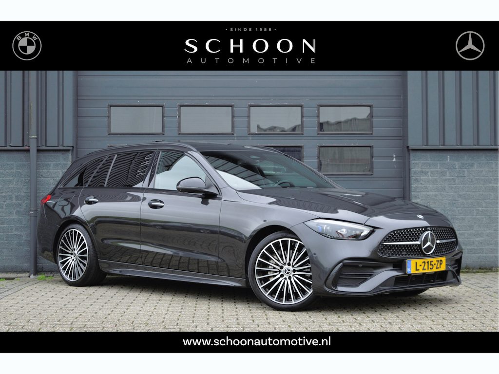 Mercedes-Benz C-klasse Estate 200 Launch Edition AMG Line | PANO | HUD | MEMORY | 360 CAM | KEYLESS |
