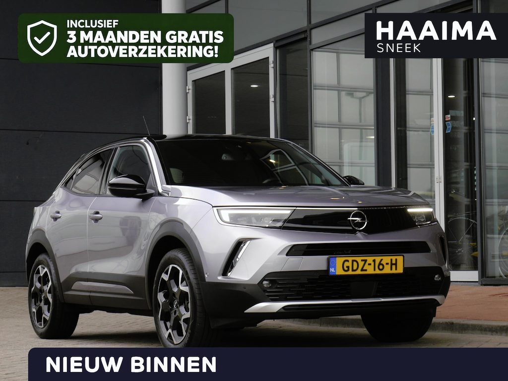 Opel Mokka 1.2 Turbo Level 5 | Automaat | Luxe uitvoering | Alcantara bekleding | Trekhaak | Voorstoel(en) met massagefunctie | Keyless entry en start | Stoel en stuurverwarming | Adaptieve cruise control | Achteruitrijcamera | Parkeersensoren voor en achter |