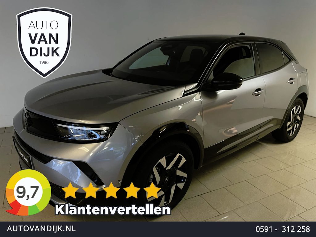 Opel Mokka 1.2 Turbo Hybrid GS AUTOMAAT NAVI CRUISE BLUETOOTH APPLE CARPLAY ELEK RAMEN CENT VERG VELGEN ZEER NETTE AUTO