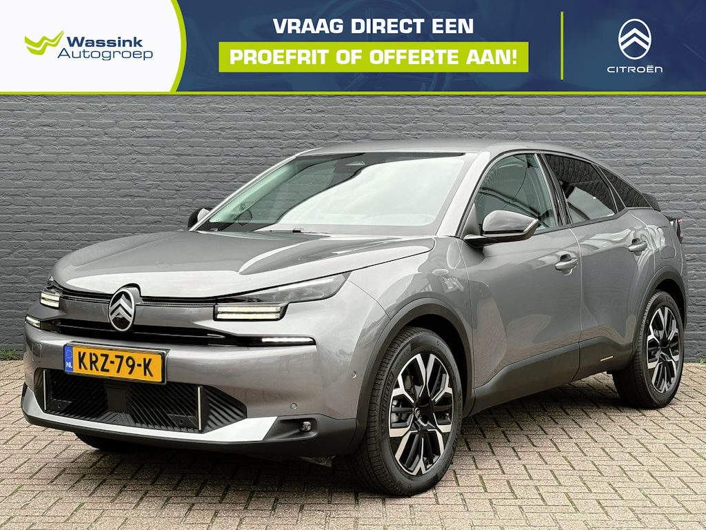Citroën C4 1.2 Hybrid 136 Max Automaat | Lage Kilometerstand | Adaptieve Cruise Control | Apple Carplay | Lane Assist | Navigatie | Parkeercamera Voor & Achter | Parkeersensoren Voor & Achter | Climate Control | Lederen Bekleding |