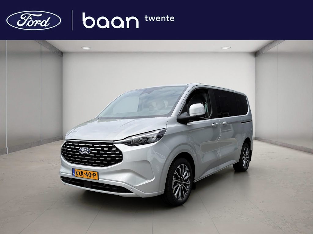 Ford Tourneo Custom 340 2.5 PHEV L1H1 Titanium X | Luxury Pack | Elektr. schuifdeuren | Panoramadak | Trekhaak | Digitale spiegel |