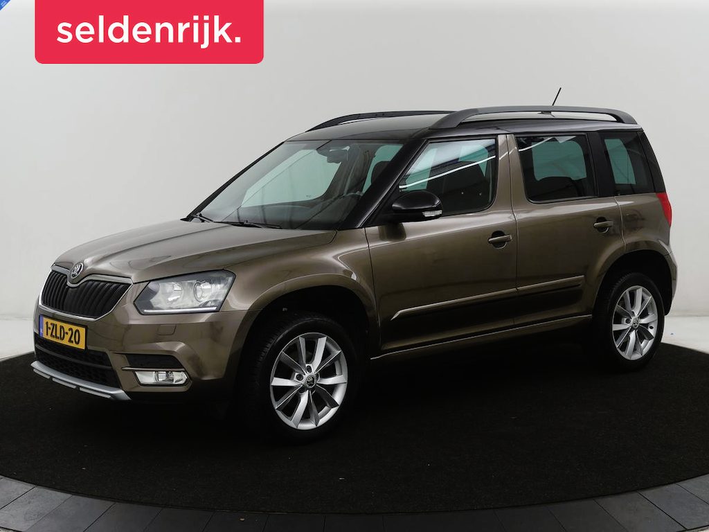 Skoda Yeti 1.4 TSI Elegance | Climate controle | Cruise controle | Navigatie | Parkeersensoren achter | Regensensor | Trekhaak | Stoelverwarming