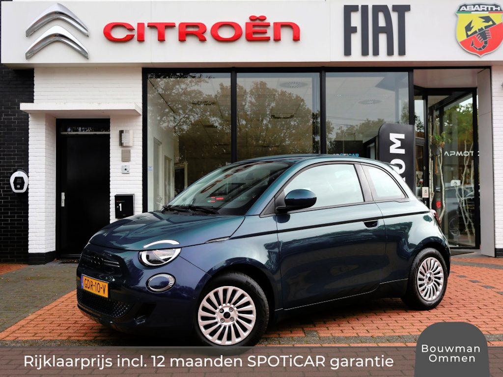 Fiat 500 24kWh 95PK Automaat Urban, Rijklaarprijs | Navigatie | Camera | DAB+ | Stoelverwarming | JBL Audio