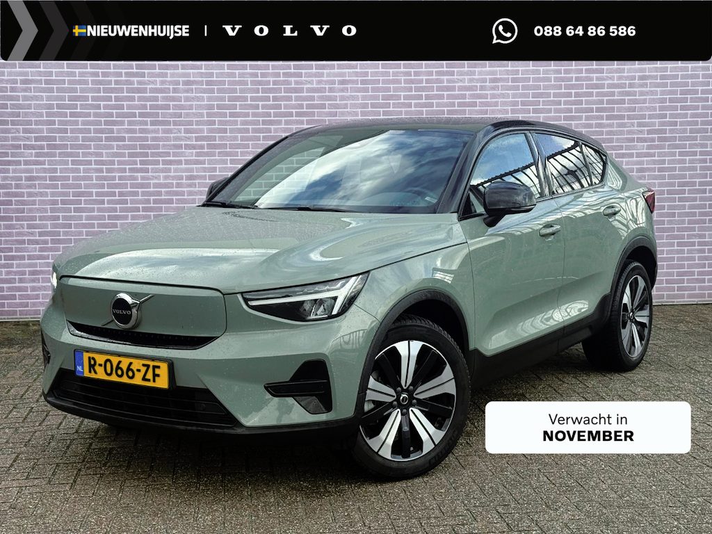 Volvo C40 Recharge Plus 69 kWh | SOH:92% | Warmtepomp | Adaptieve Cruise | Keyless entry/start | 4 Seizoen banden | Camera | Stoel/Stuur verwarming | Extra Getint Glas |