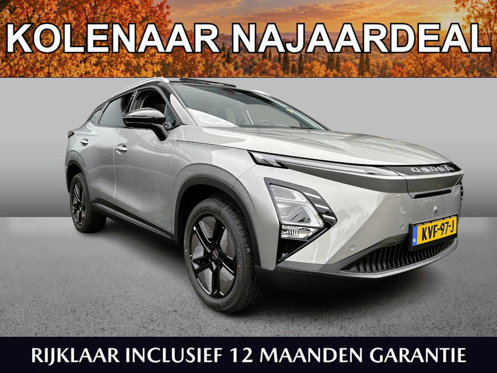 Omoda 5 EV Premium 61 kWh | Kolenaar Najaardeal | Demo* | Navi | Keyless | Schuif-/kanteldak | Adaptive | Airco | CarPlay | 360 CAM