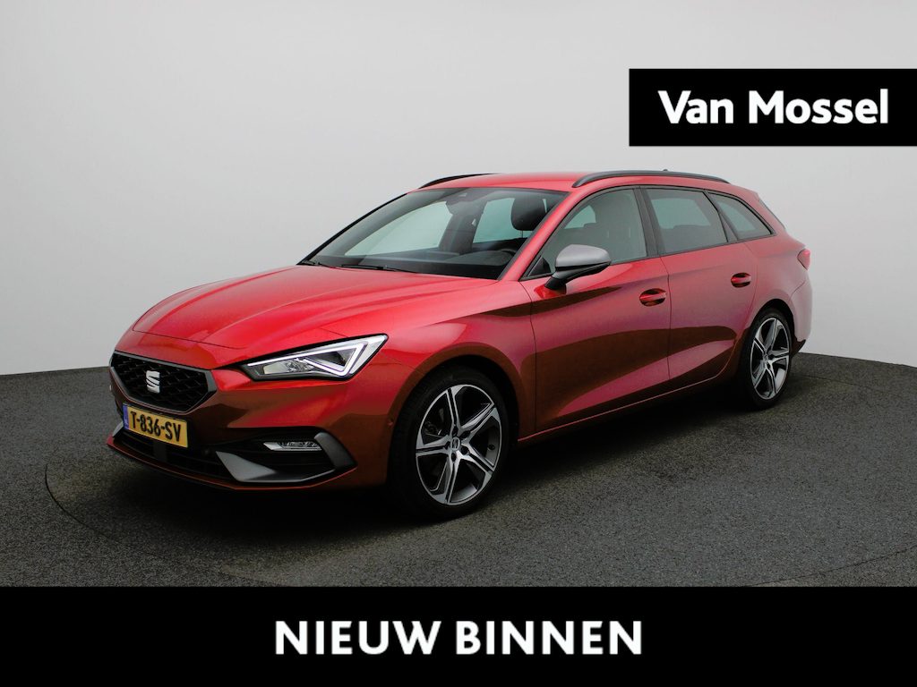 SEAT Leon Sportstourer 1.0 eTSI FR Business Intense | APPLE/ANDROID CARPLAY | NAVIGATIE | STOELVERWARMING| LICHTMETALEN VELGEN 17" | 12 MAANDEN BOVAG GARANTIE |