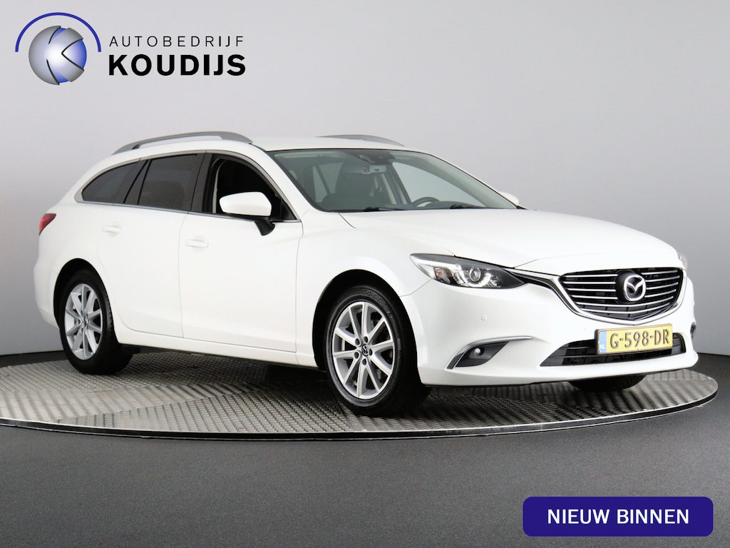 Mazda 6 Sportbreak 2.0 SkyActiv-G 165 TS+ (Trekhaak / Stoelverwarming / Dodehoek / DAB / Navi / Cruise)