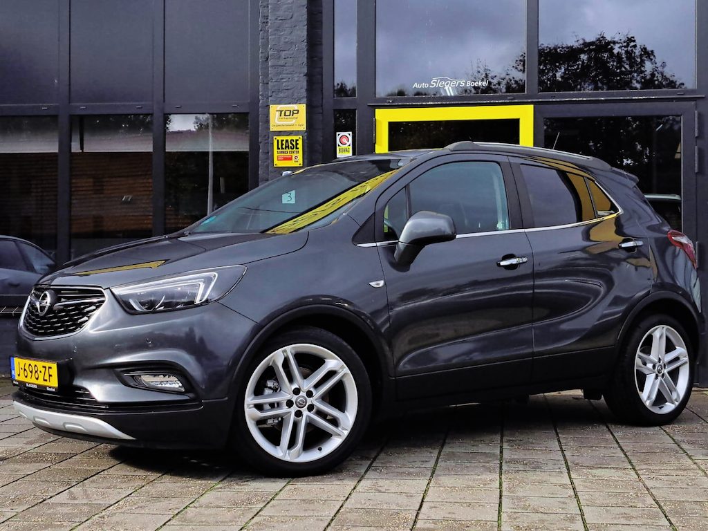Opel Mokka X 1.4 Turbo Bi-Fuel Innovation | Schuifdak | 19" LM | Trekhaak | Stoelv + Stuurv | Climate | Carplay | Android Auto