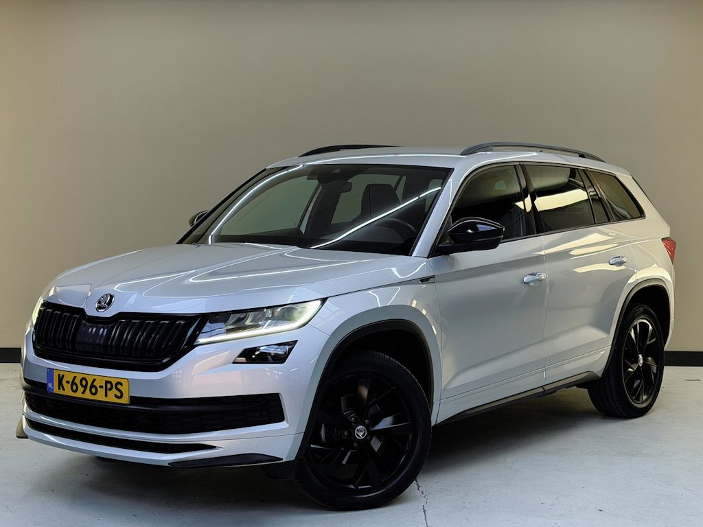 Skoda Kodiaq 1.5 TSI Sportline, 150Pk, 2021, 1ste eigenaar, BTW auto, Sportstoelen, Memory stoelen, LED koplampen, Stoelverwarming, Climate control, Cruise control,