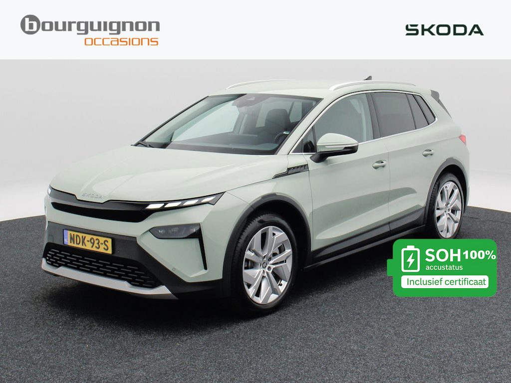 Skoda Elroq 85 286 Pk Business Edition | Stoel/Stuur verwarming | Camera | Climatronic | Navigatie | 20 Inch | 7.370 Km !!