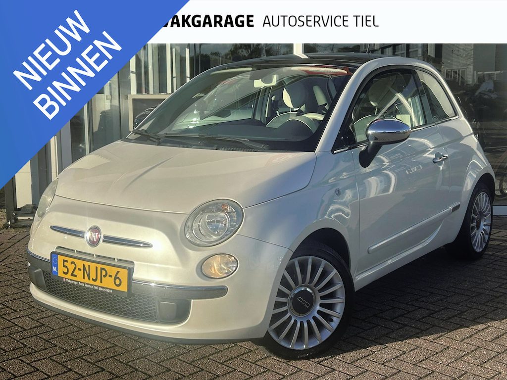 Fiat 500 1.2 Lounge Automaat Incl. Airco, Electrisch schuifdak, LM velgen
