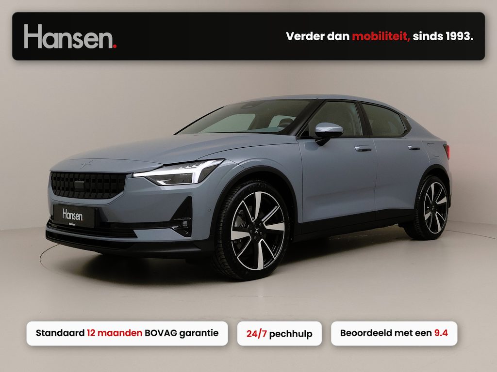 Polestar 2 Long Range Dual Motor Plus Pilot78kWh I SOH 95,1% I Pano I 360 Camera I Adaptive Cruise I Memory I Elek. Stoelen