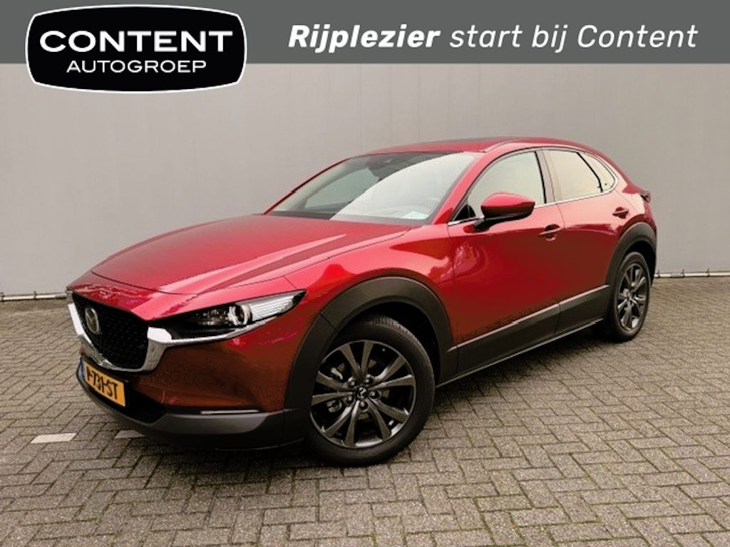 Mazda CX-30 E-Skyactiv X 186pk Luxury / Schuif - Kanteldak / Clima / Trekhaak / Bose / BTW