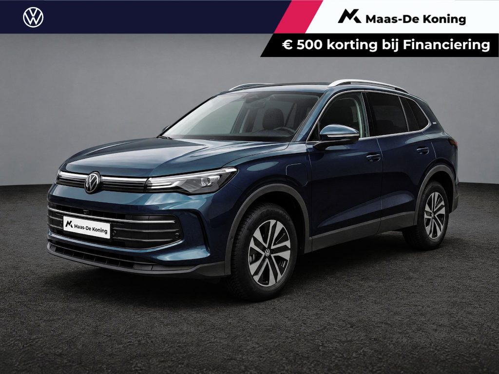 Volkswagen Tiguan 1.5 eHybrid 204pk DSG Life · 360 Camera · Wegklapbare Trekhaak · Dodehoek Detectie · Stoel-& Stuurverwarming · 17'' Inch · Garantie t/m 14-12-2030 of 100.000km