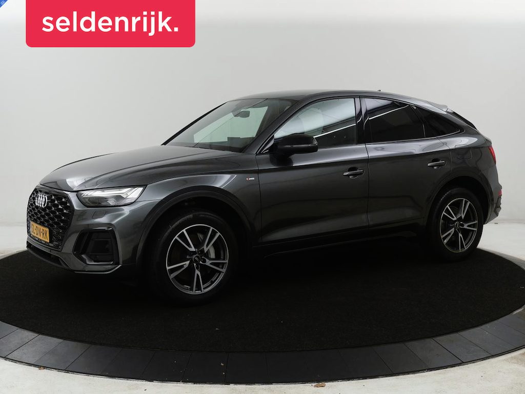 Audi Q5 Sportback 55 TFSI e S edition | SOH 98,6 % | Achteruitrij camera | Adaptieve cruise controle | 3 zone Climate | Navigatie | Apple carplay | S-Line |