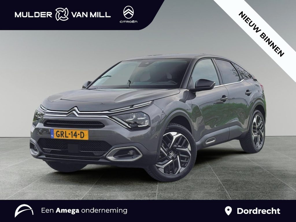 Citroën C4 Shine 1.2 Turbo 130pk EAT8 | TREKHAAK | STOEL+STUURVERW. | CAMERA | LEDER | ADAPTIVE CRUISE | ALL-SEASON