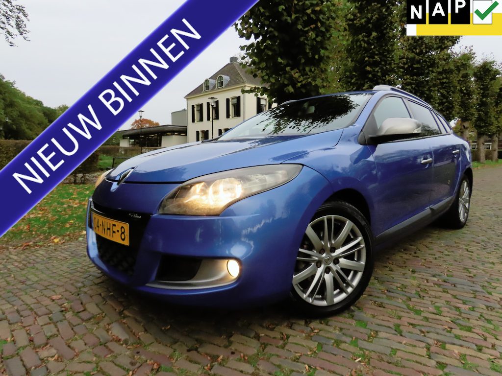 Renault Megane Estate 1.4 TCe Dynamique 131 PK ECC Cruisecontrol Leer/Stof Sportstoelen Keyless Entry Navigatie Pdc Lm Velgen Trekhaak