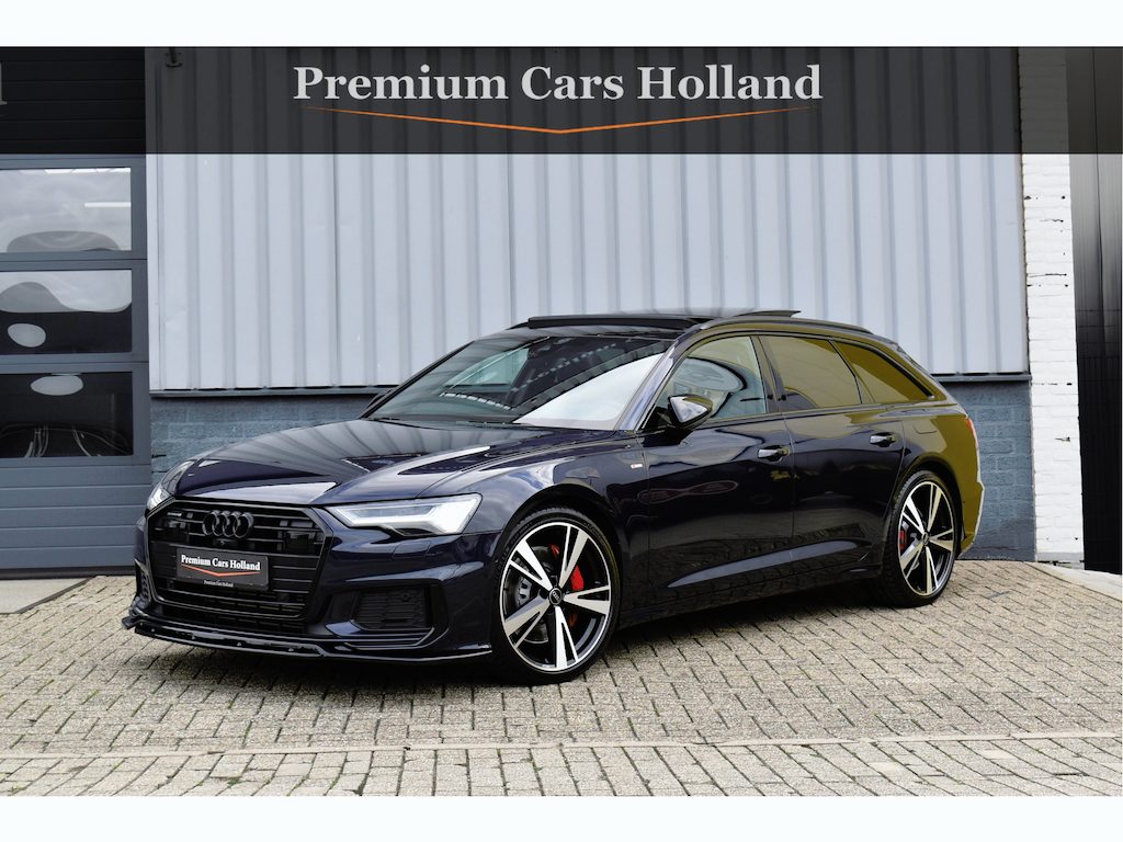 Audi A6 Avant 55 TFSI e Quattro S-Line Competition Pano Soft-Close Matrix HD Navi Sfeer ACC Keyless S6 Diffusor 21 Inch Velgen