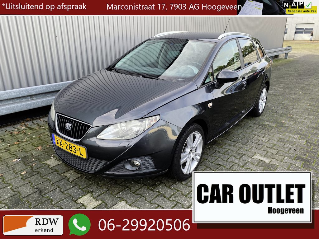 SEAT Ibiza ST 1.2 TSI Style Clima, CC, PDC, Stoelvw, LM, Trekh, nw. APK – Inruil Mogelijk –