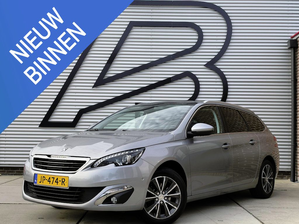 Peugeot 308 SW 1.2 PureTech Blue Lease Premium Navi|Pano|Camera|Clima|Cruise|Stoelverwarming|N.A.P|APK tot 05-2027