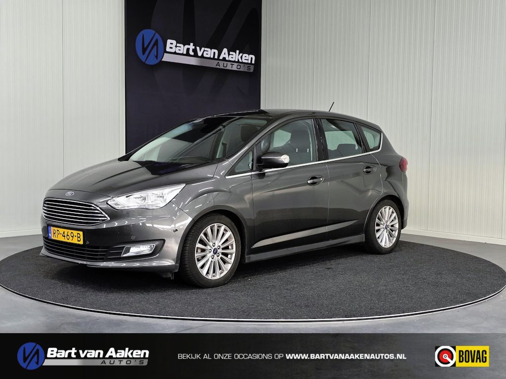 Ford C-Max 1.0 Titanium 125pk Elektr. achterklep Keyless Apple/Android Navigatie