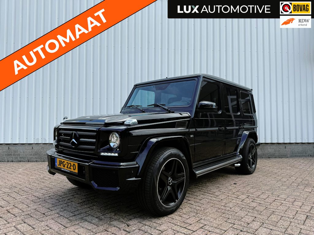 Mercedes-Benz G-klasse 500 Lang 5.5 V8 AMG 388pk, Side Pipes, CarPlay, Camera, BTW