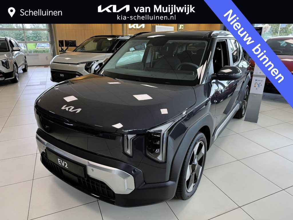 Kia EV2 Plus Advanced 61 kWh Rijklaar incl. Metallic lak | VoorraadVoordeelAuto | Ruim €2450,- voordeel inclusief inruilpremie actie !!