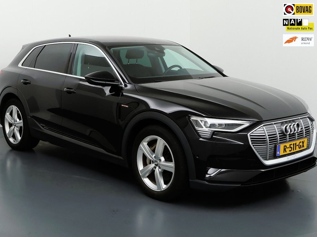 Audi E-tron 55 quattro edition 95 kWh SOH 88% 437 WLTP +Led+Navigatie+stoel-verw + 2 oplaad kabels =ORIG/NL = INCL BTW