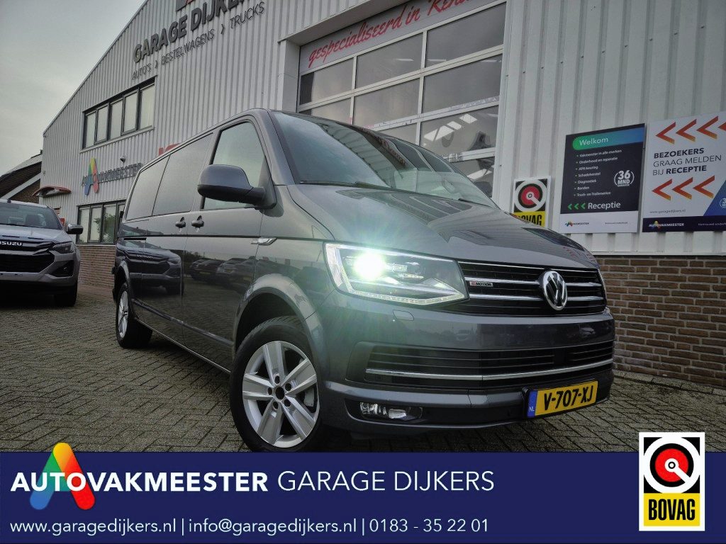 Volkswagen Transporter 2.0 TDI L2H1 DC 4Motion 204 Pk  Highline Leder LMV 4WD Mooie bus!!
