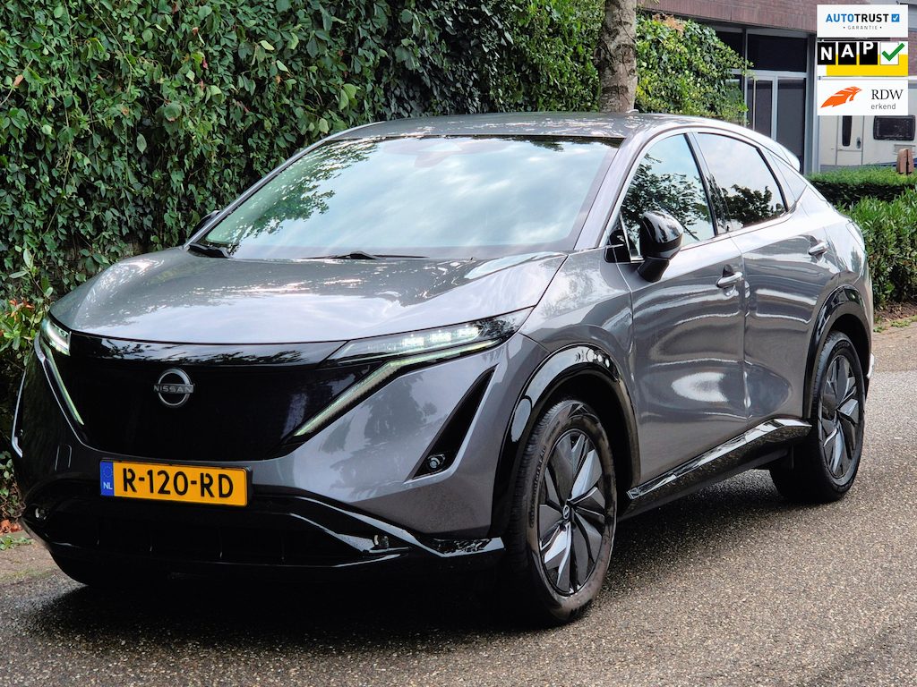 Nissan Ariya Advance 66 kWh SOH 98% volle optielijst 360* camera ACC Line Assist Dodehoek detectie CarPlay Keyless 1e Eig NAP APK