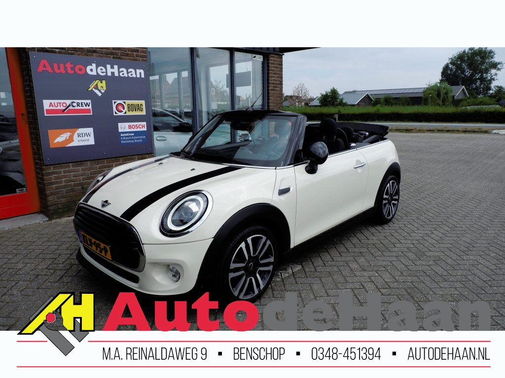 MINI Cooper Cabrio Led/Navi/Clima/Stoelverw/Nieuwstaat!