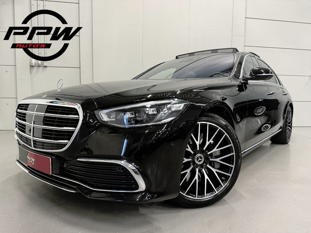 Mercedes-Benz S-klasse 580 e PANO/BURMESTER/VENTILATIE/LUCHTVERING/ACC/HEAD-UP/360CAMERA/SOFT-CLOSE/20"/DONKERE-HEMEL/VOLLEDIG MERCEDES DEALER HISTORIE/BTW-AUTO