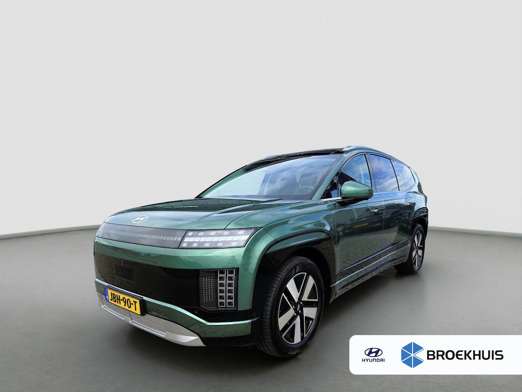 Hyundai Ioniq 9 Connect+ AWD 7p. 110.3 kWh | Premium Audio | Adaptive cruise control | Dodehoek detectie | Leder | Niveauregeling | Schuifdak | Warmtepomp | Stoelverwarming | 360 graden camera | Elektrische achterklep | Full LED verlichting