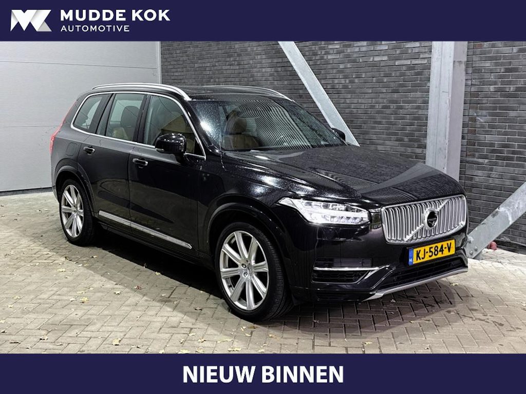 Volvo XC90 T8 Twin Engine Inscription | Luchtvering | Bowers&Wilkins | Panoramadak | 360° Camera | Trekhaak | Stoelventilatie | BLIS | 21 Inch