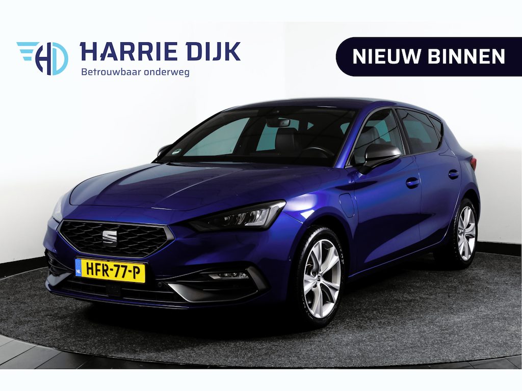 SEAT Leon 1.4 TSI eHybrid PHEV FR | Dig. Cockpit | Cruise | Stoel-+Stuurverw. | PDC | Camera | NAV + Carplay / Android | ECC | LM 17" |