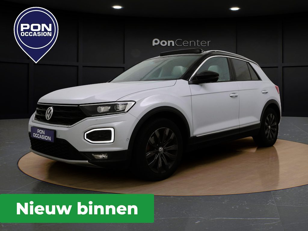 Volkswagen T-Roc 2.0 TSI 4Motion Sport | Pano dak | Leder | Trekhaak | Elek Achterklep | Stoelverwarming | Navigatie | Camera | ACC |