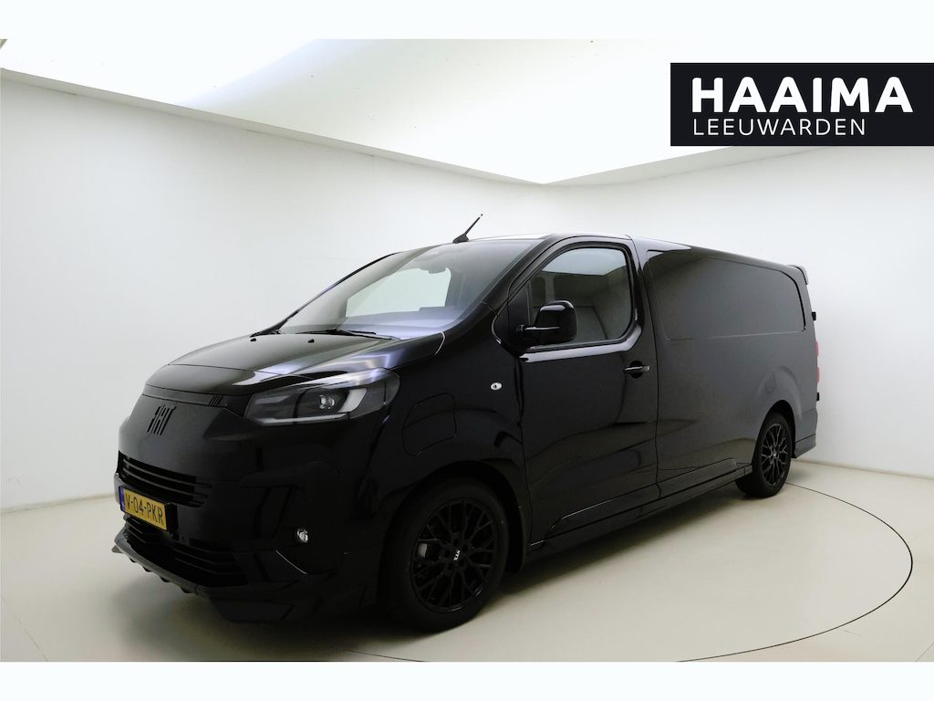 Fiat e-Scudo L3 75 kWh | STX | Leer | Stoel/-Stuurverwarming | Draadloze telefoonlader | Apple Carplay/Android Auto | Lichtmetalen velgen | Climate Control | Cruise Control | Parkeercamera/-sensoren