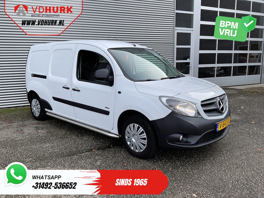 Mercedes-Benz Citan 109 CDI L2 EXPORT DB-Riem V.V./ 2x Schuifdeur/ Airco/ Sidebars/ PDC