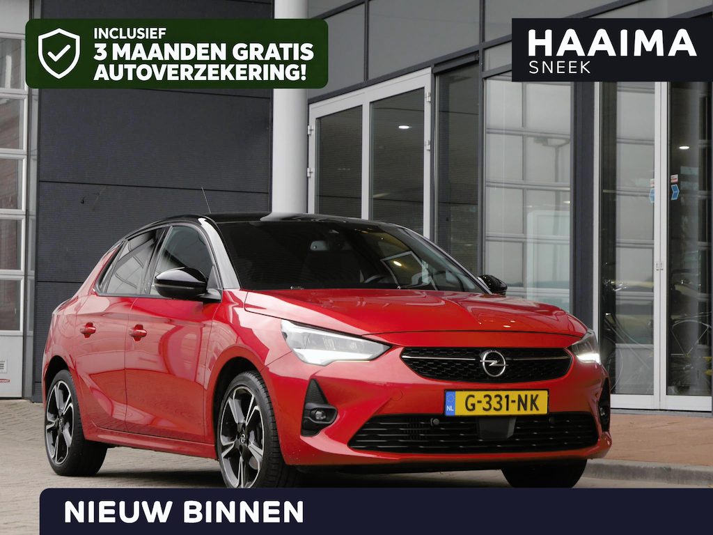 Opel Corsa 1.2 GS Line | Panoramadak | Verwarmd stuurwiel | Stoelverwarming | Navigatie | Carplay | Lichtmetalen velgen | Dealer OH