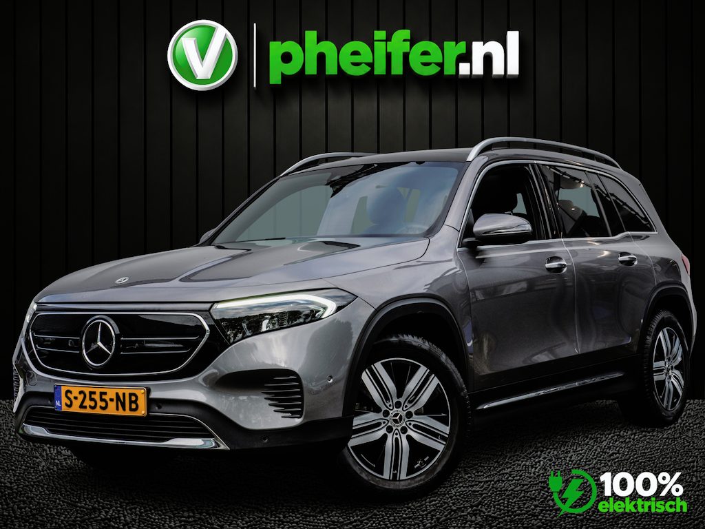 Mercedes-Benz EQB 250 Luxury Line 7p. 67 kWh SOH 96% Panoramadak/ Leer/ Adapt. cruise/ Memory/ Camera/ Sfeerverlichting/ Carplay/ Navigatie