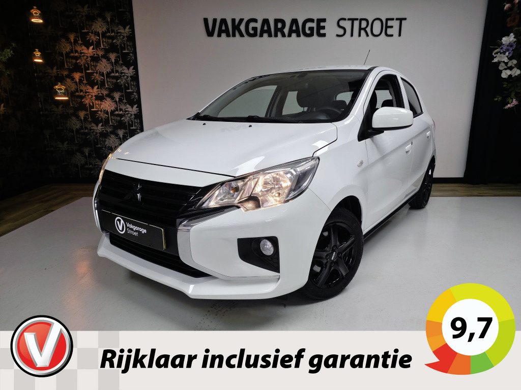 Mitsubishi Space Star 1.2 Cool+ | mediacent. BT/USB | zwart LMV | oh.beurt | 1e eigenaar