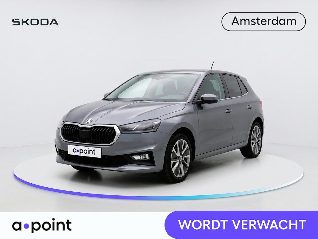 Skoda Fabia 1.0 TSI Ambition 95 pk | Navigatie via App | Parkeersensoren (Achter) | Cruise control | Apple carplay / Android auto | LED | Lane assist |